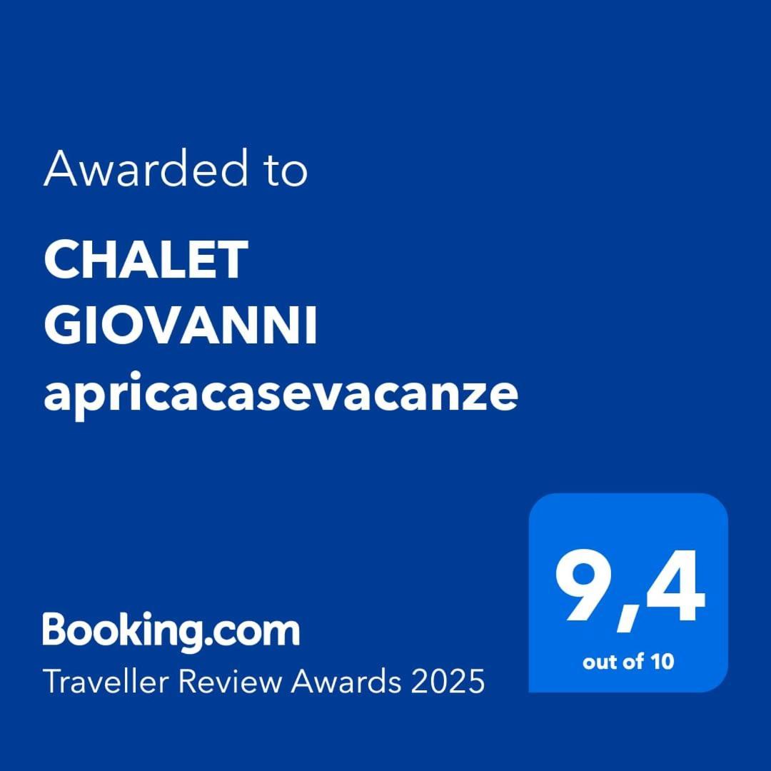 Chalet Giovanni Apricacasevacanze Exterior foto